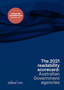 Ethos CRS The 2021 readability report